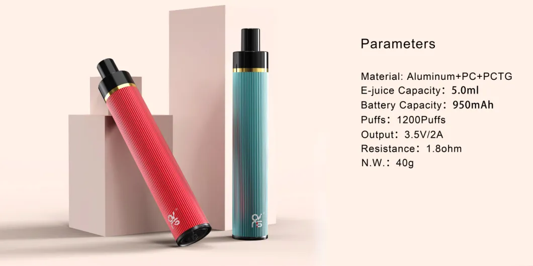Ovns Portable Mini Leakproof Puff Fruit Flavor E-Cigarette 5ml Saltnic E-Liquid 1500puffs Pod Disposable Vape